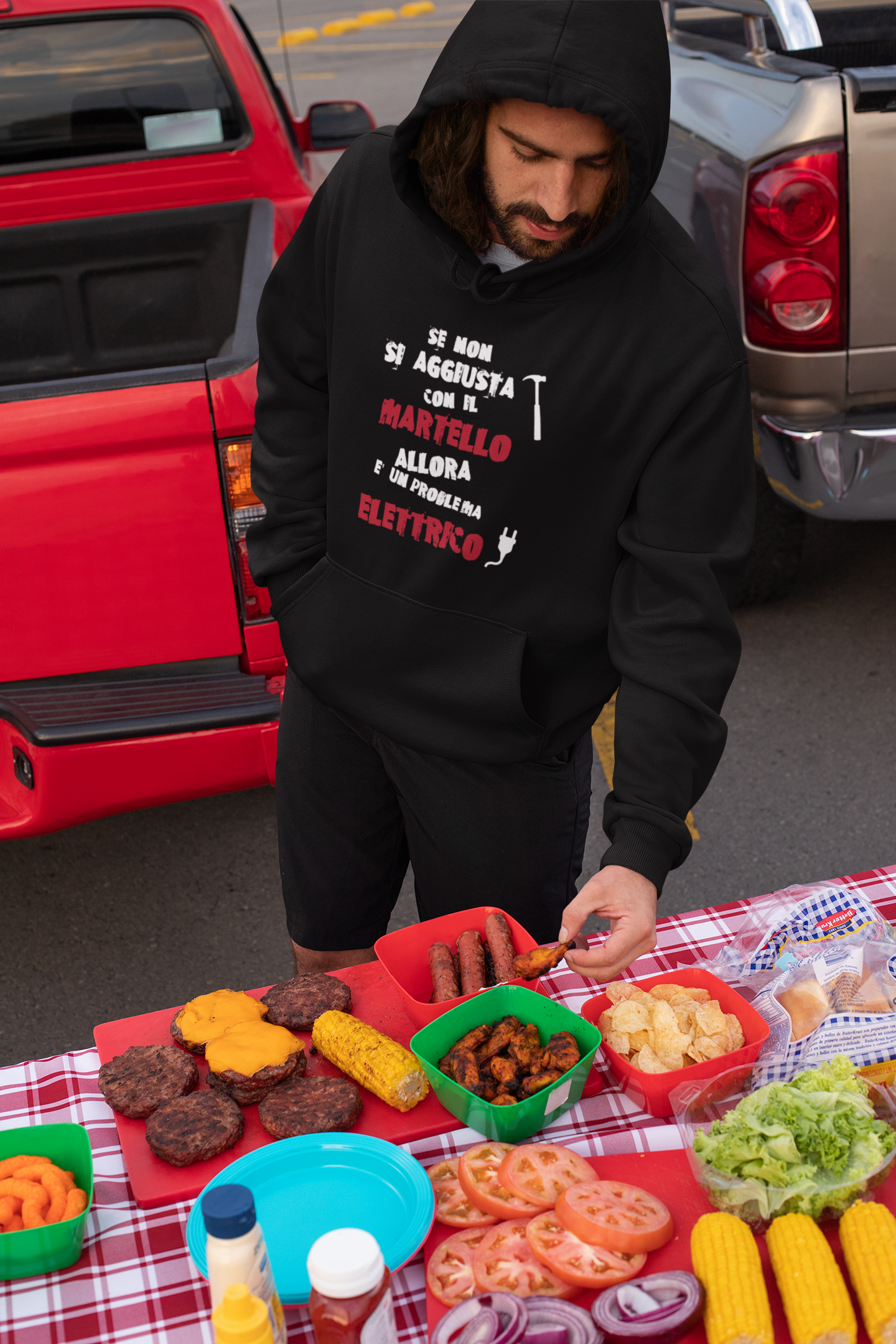 Felpa "se non si aggiusta con il martello....."